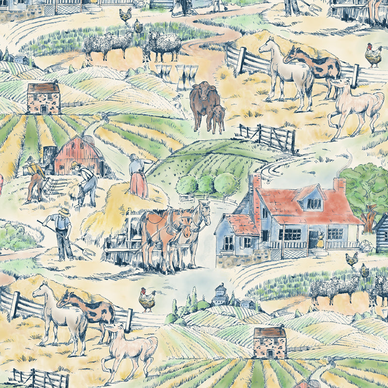 2026 All Iowa Shop Hop - Farmlands, Multi - 55312D-1