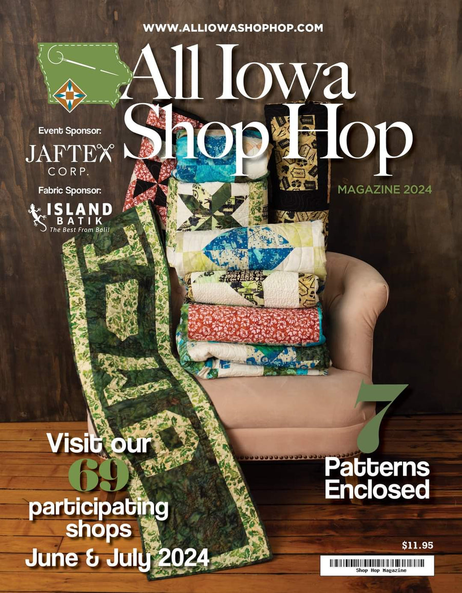 2024 All Iowa Shop Hop Magazine Mended Hearts Quilting & Boutique