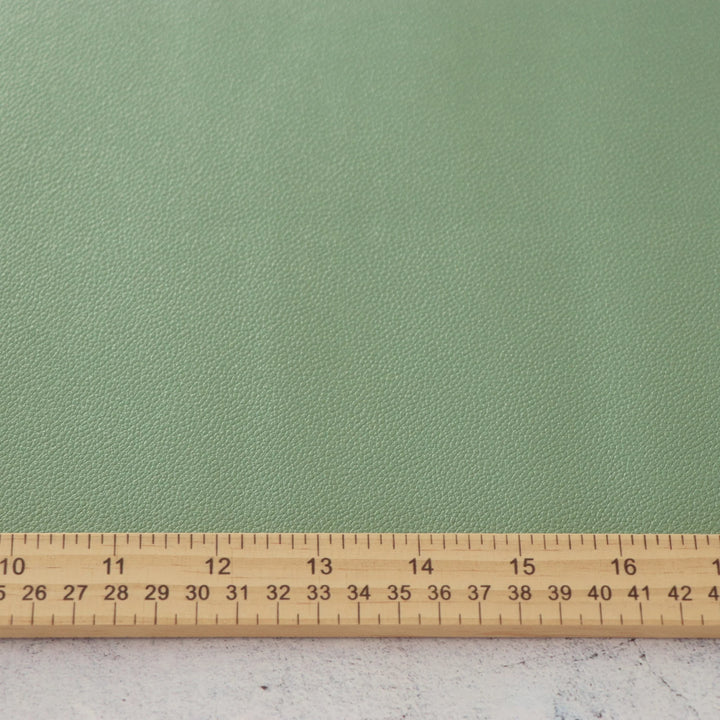 Eucalyptus Pebble Faux Leather - Packaged 1/2 yard Cut