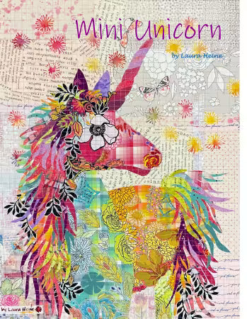 Mini Unicorn Collage Pattern