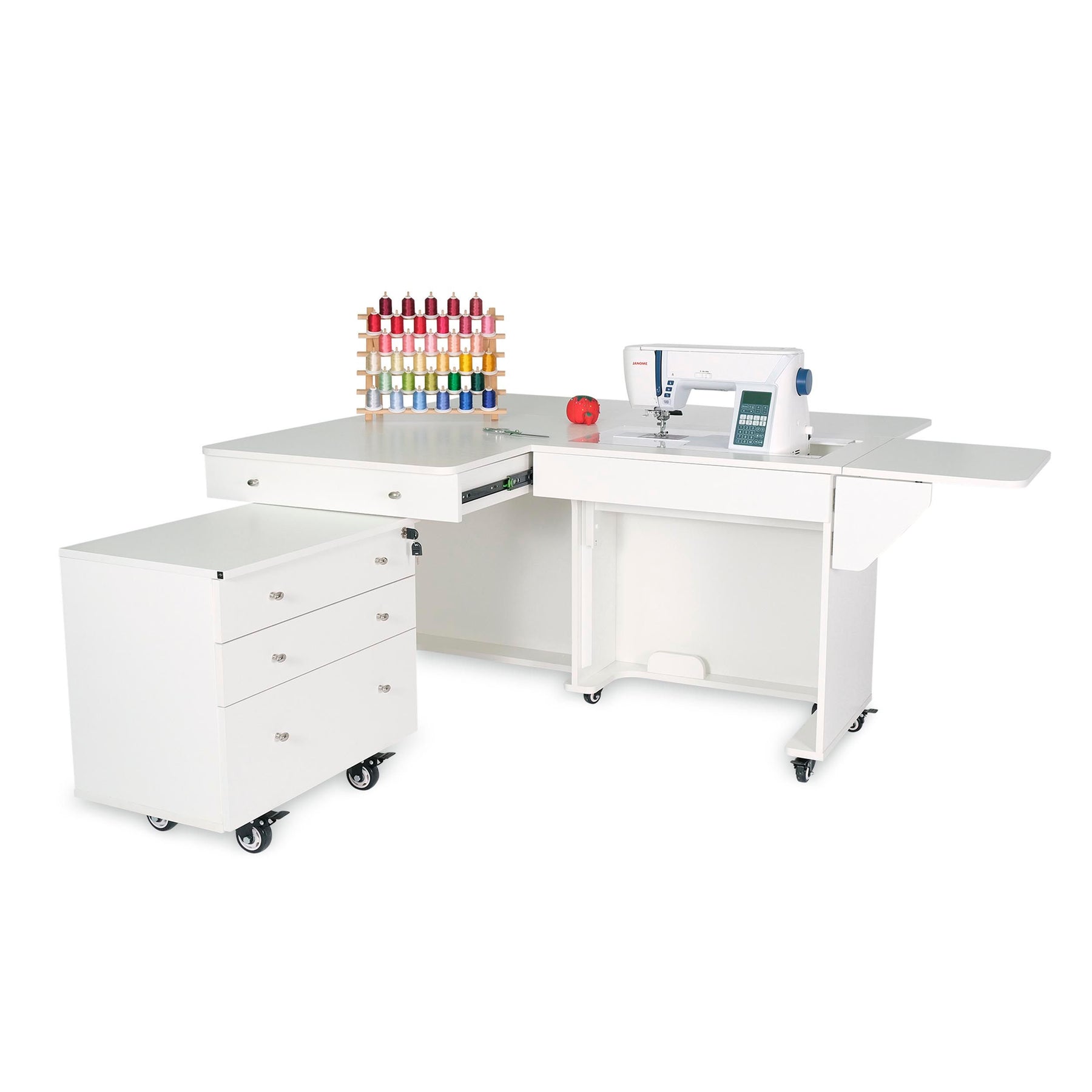 Kangaroo & Joey Sewing Cabinet Set - Electric Lift – Mended Hearts
