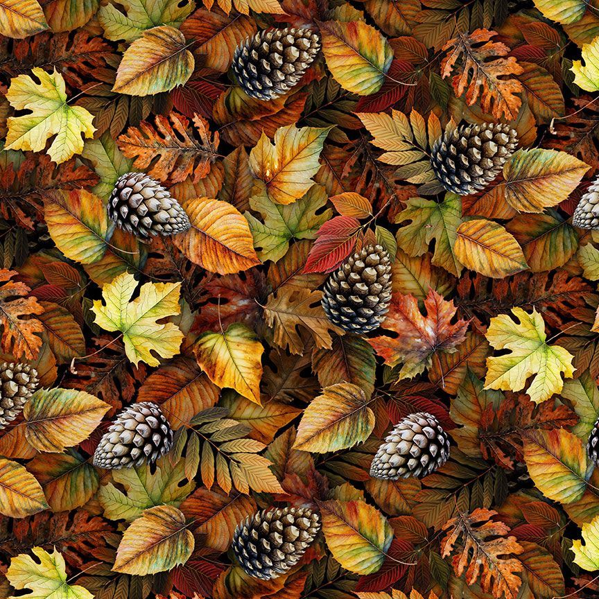 Autumn Mist - Autumn Packed Fall Leaves, Autumn - GM-CD2637