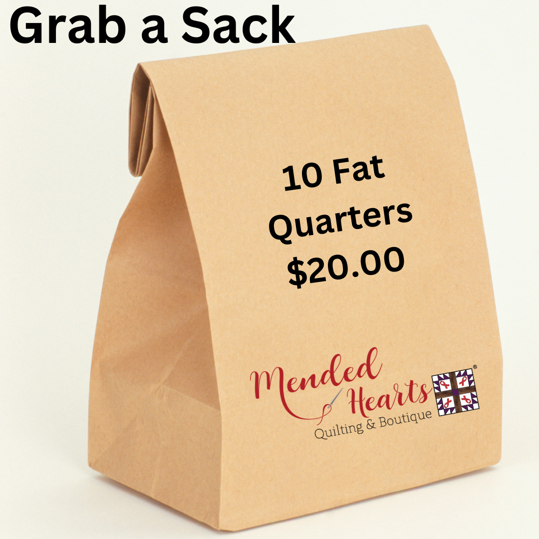 Fat Quarter Grab A Sack (10pk)