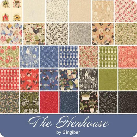 Moda Charm Pack - The Henhouse - 42 5" squares