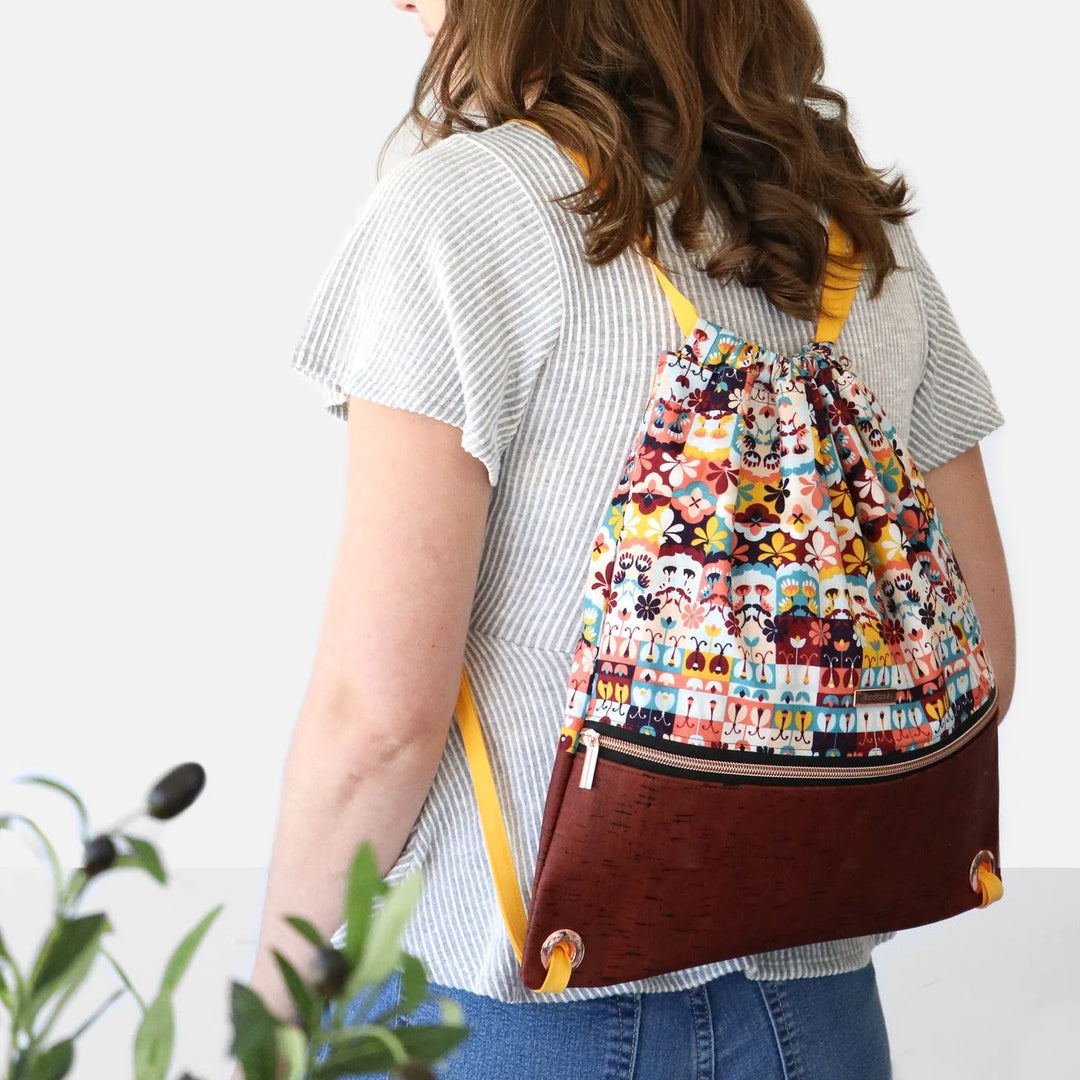 Burkett - Drawstring Backpack Pattern