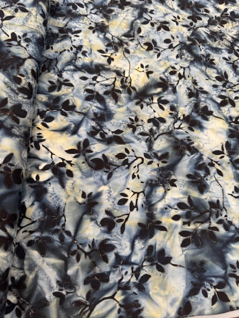 Midnight Owls - Pepper - SRK-22844-188 - Artisan Batiks