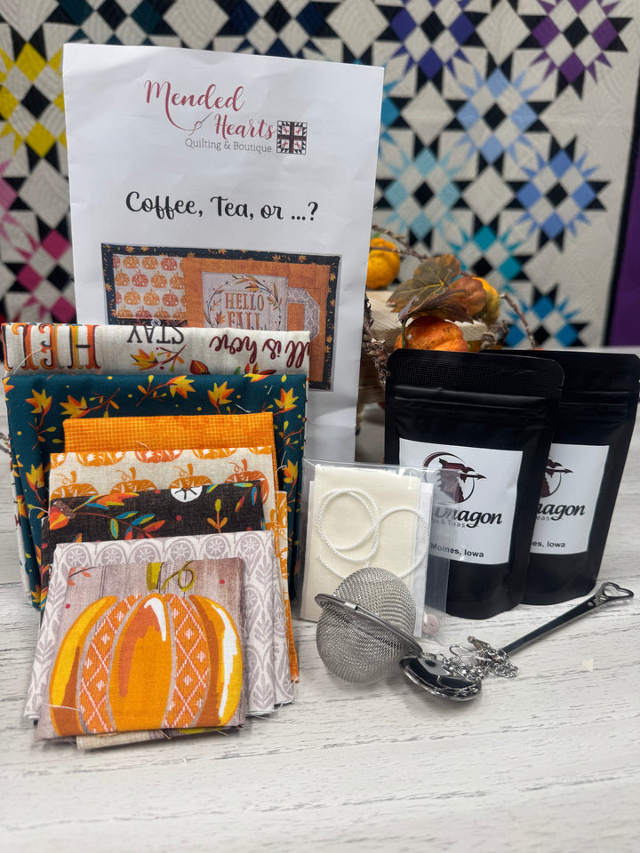 Kit 1276 -  Falling in Love with Tea Mug Rug Kit
