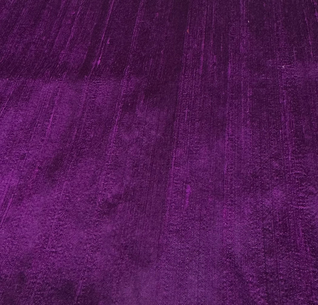 Dupioni Silk - Purple Magic