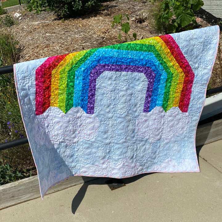 Kit 1160 - Happy Rainbow Highway Quilt Kit