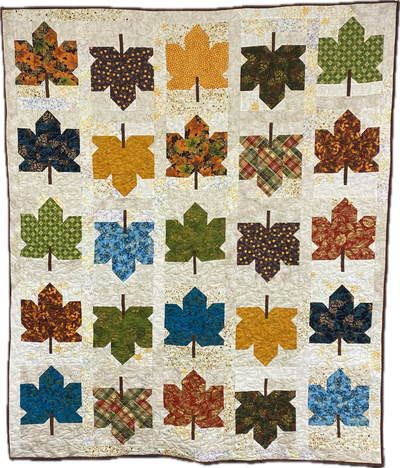 Kit 1164 - Fall Leaves Quilt Kit