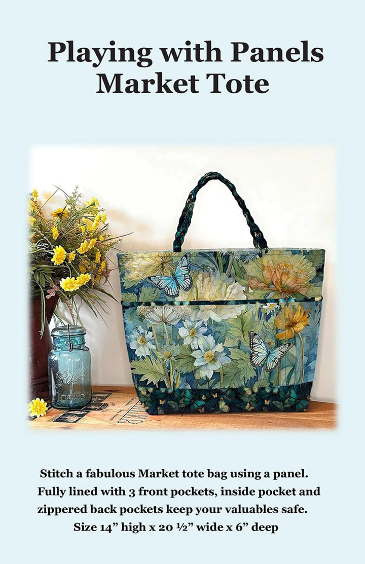 Playing with Panels Market Tote - Pattern