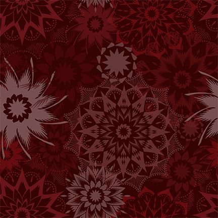 Colorstock - Silhouette Medium Stars, Barolo - JN-CD3839  BAROLO