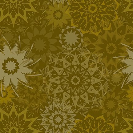 Colorstock - Silhouette Medium Stars, Moss - JN-CD3839  MOSS