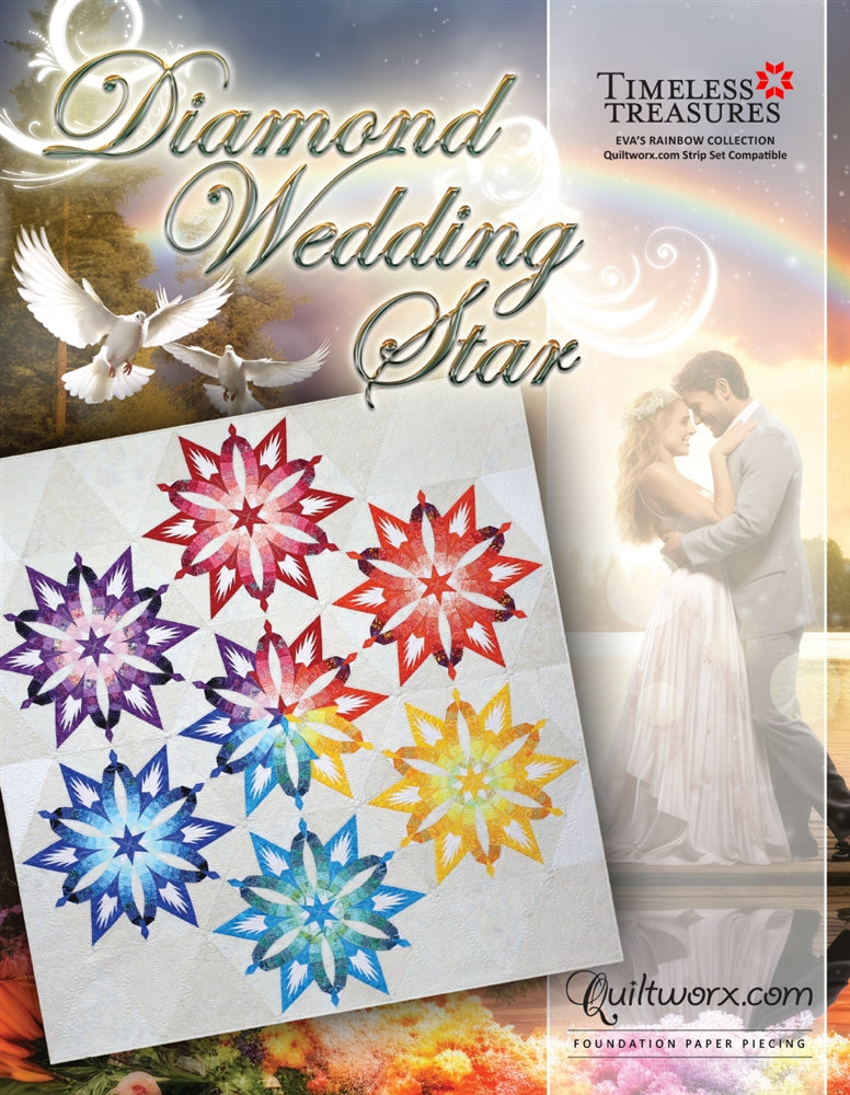 Diamond Wedding Star - Quiltworx Pattern