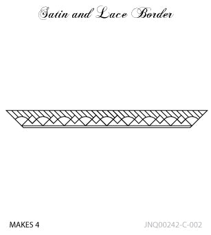 Satin & Lace Border Expansion Papers - Quiltworx Pattern