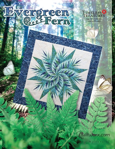 Evergreen Fern - Quiltworx Pattern