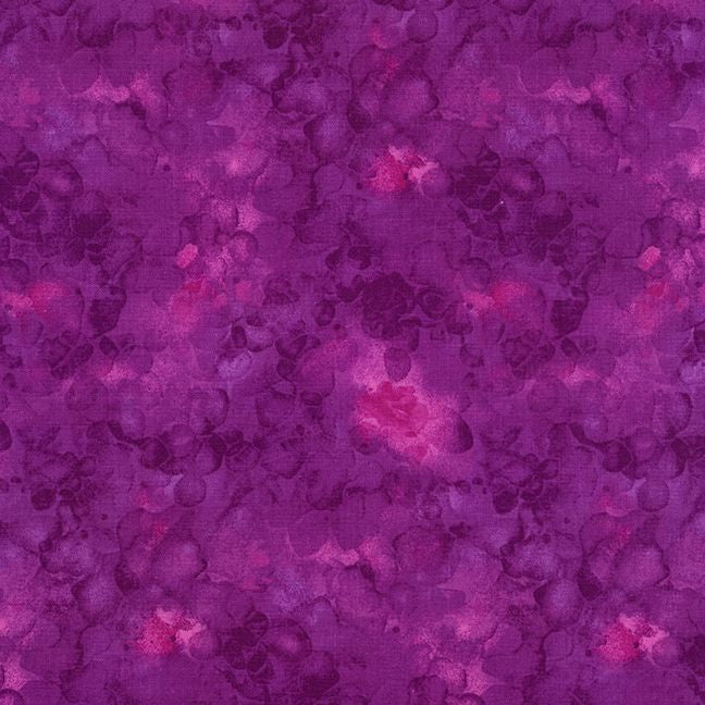 Solid-ish - Watercolor Texture, Plum - KIM-C6100