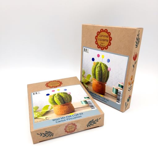 Kit # 80446 - Embroidery Cactus Pincushion