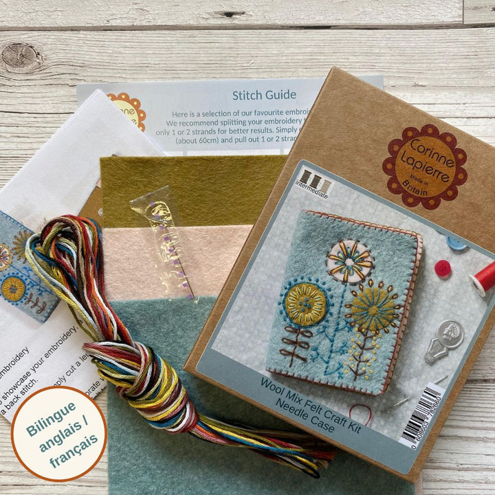 Kit # 8044H - Embroidery Needle Case