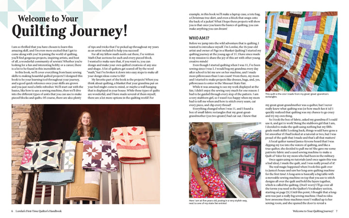 Lorelai's First-Time Quilter's Handbook: From Basics to Beautiful Quilts