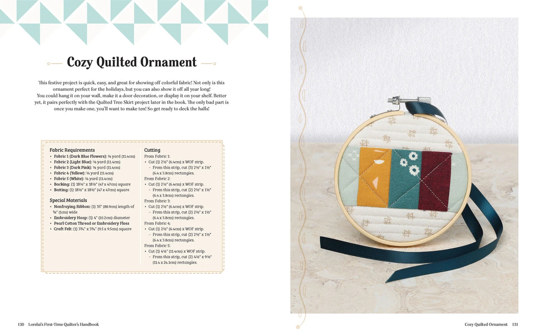 Lorelai's First-Time Quilter's Handbook: From Basics to Beautiful Quilts
