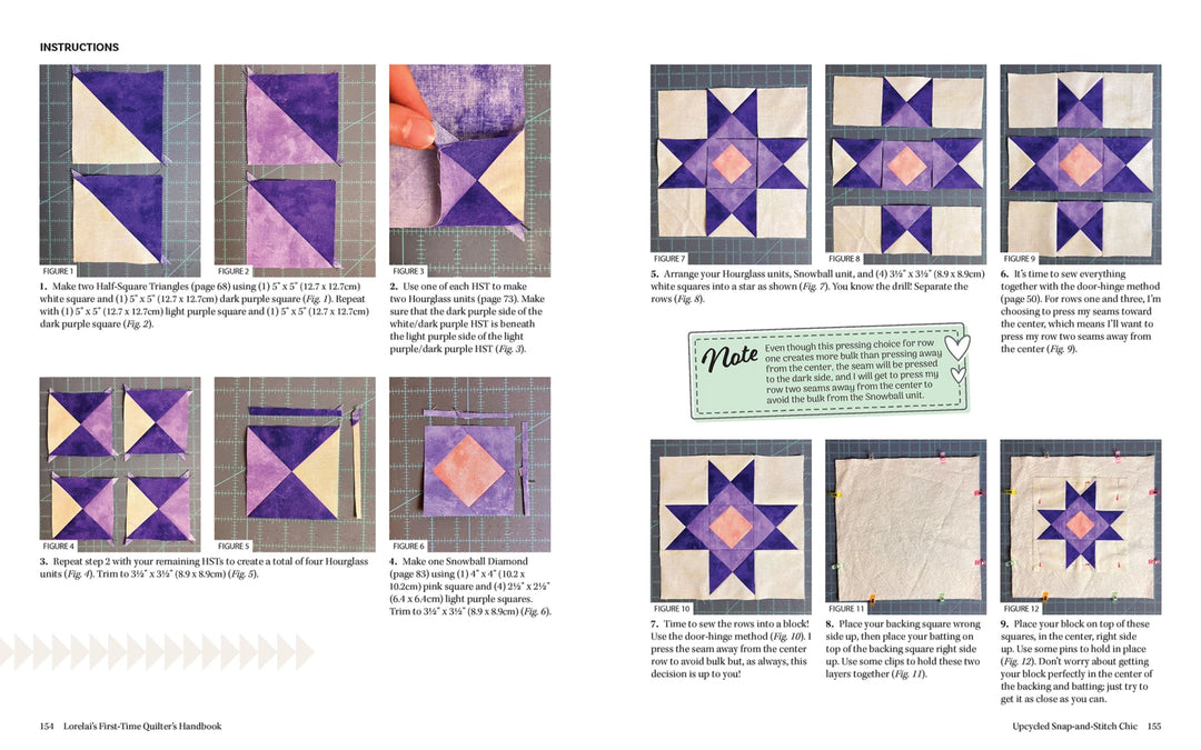 Lorelai's First-Time Quilter's Handbook: From Basics to Beautiful Quilts