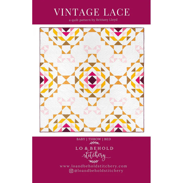 Vintage Lace Quilt Pattern