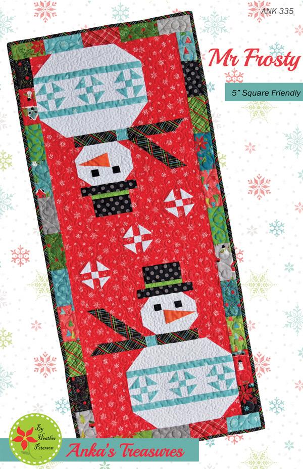 Mr. Frosty - Table Runner Pattern