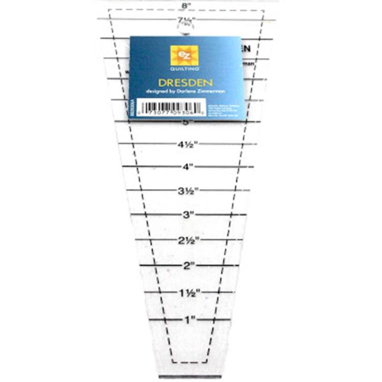 Easy Dresden Ruler - 8"