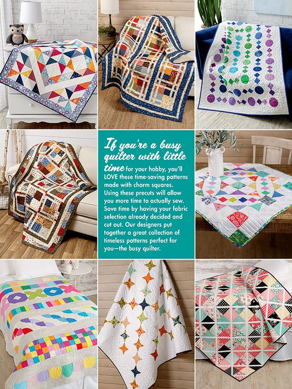 Time Saving Charm Quilts