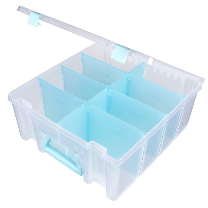 Super Satchel Double Deep - Aqua Divider 6990RH