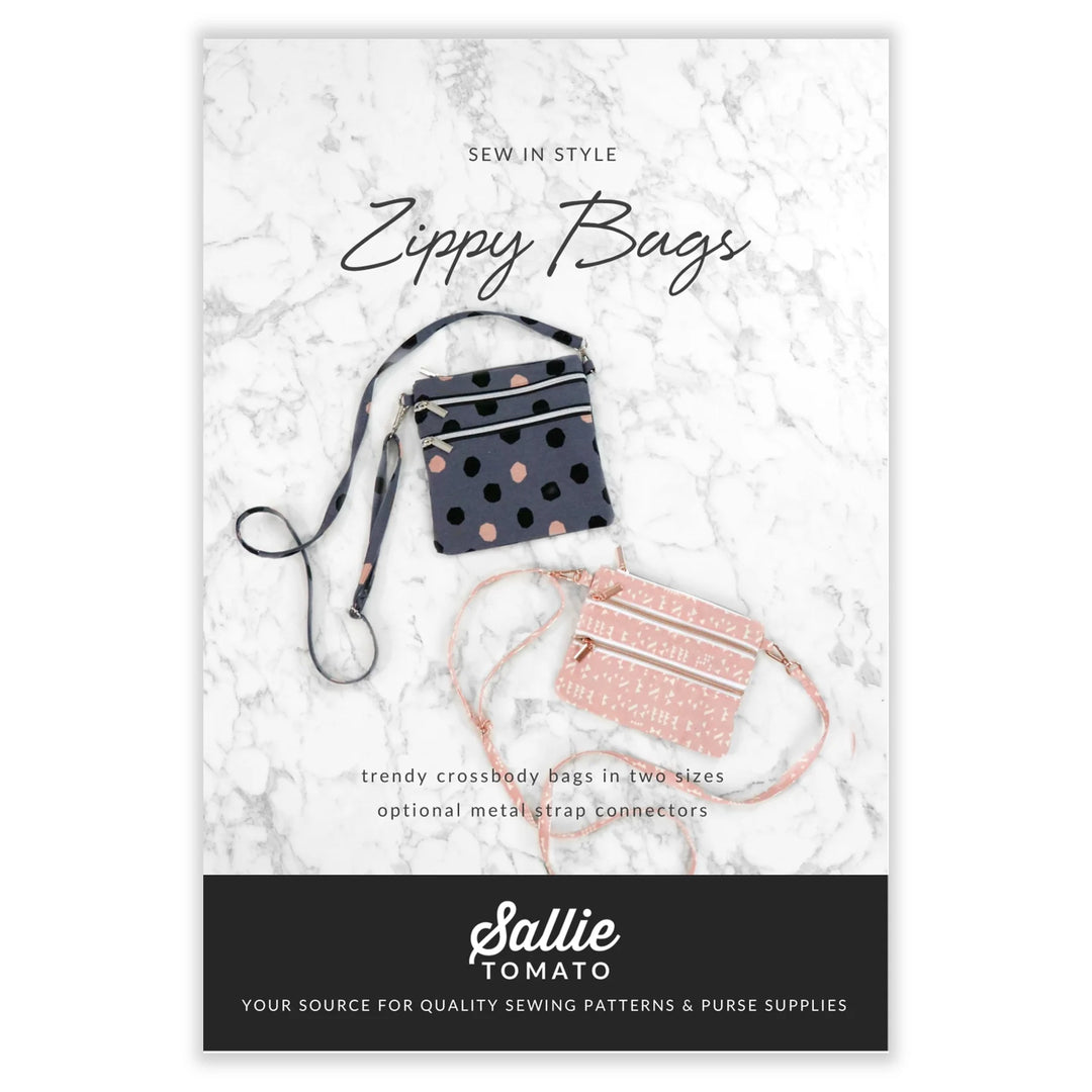 Zippy Bags - Crossbody Bag Pattern in Two Sizes