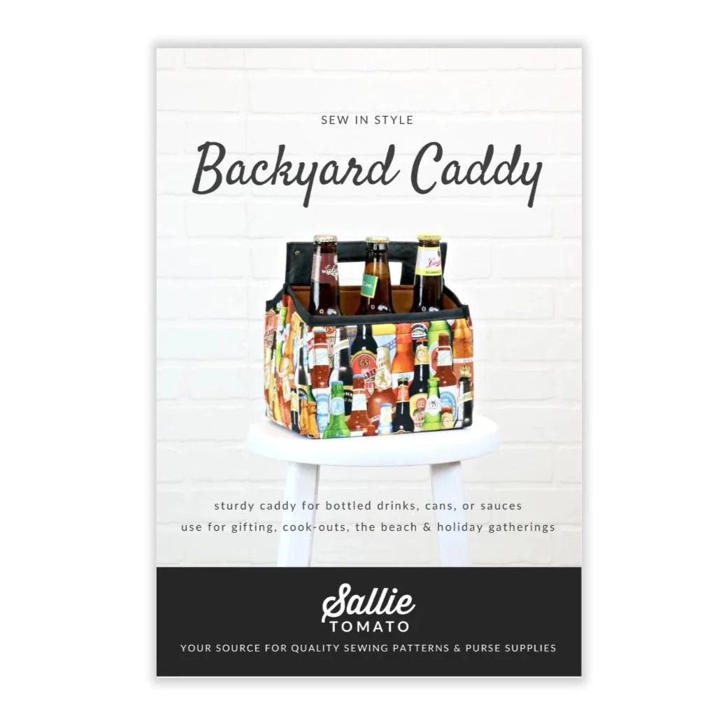 Backyard Caddy - Pattern for a Sturdy Caddy for Drinks or Bottles