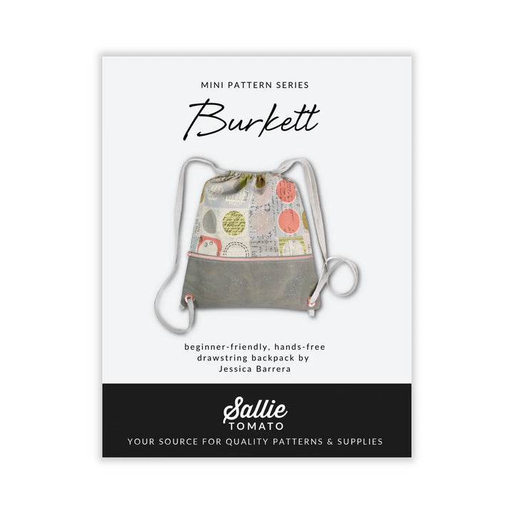 Burkett - Drawstring Backpack Pattern