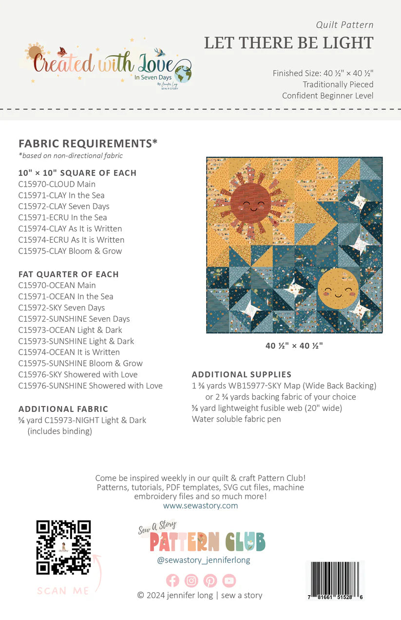 Let There Be Light - Quilt Pattern