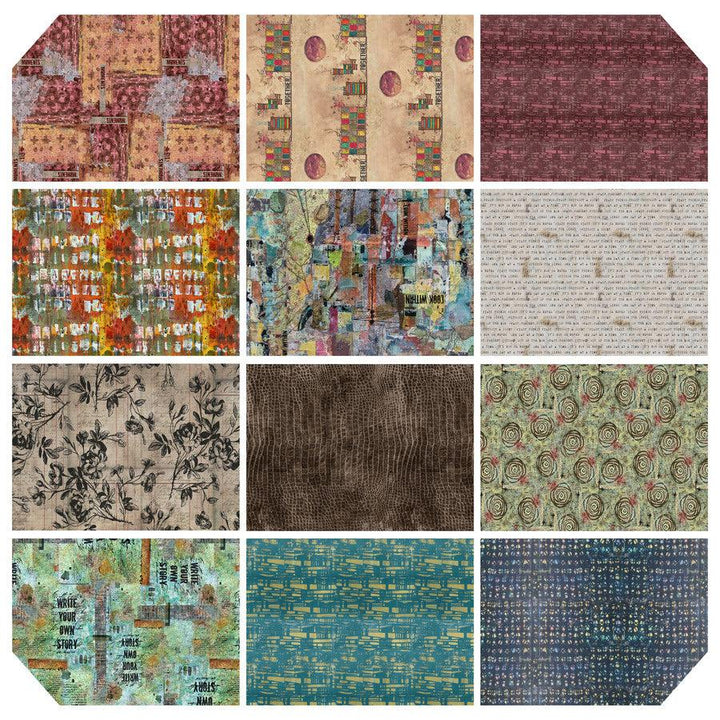 Seth Apter Spark Pack - Fat Quarter Bundle with Bonus Villa Rosa Pattern