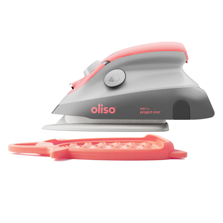 Oliso Mini M3 Project Iron with Trivet - Coral