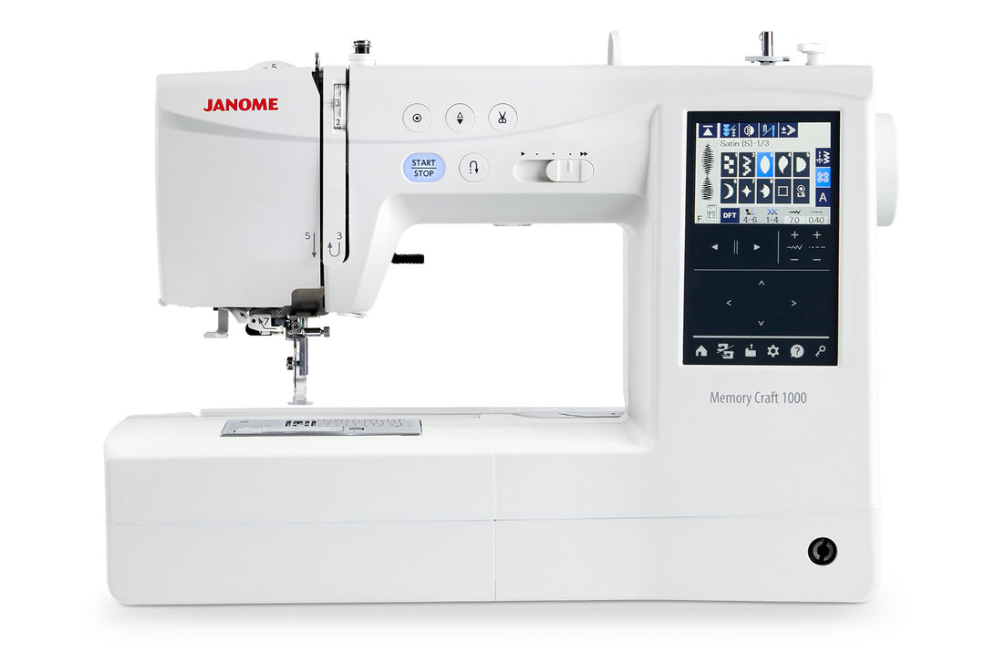 Janome MC1000 - Sewing Machine and Embroidery Combo