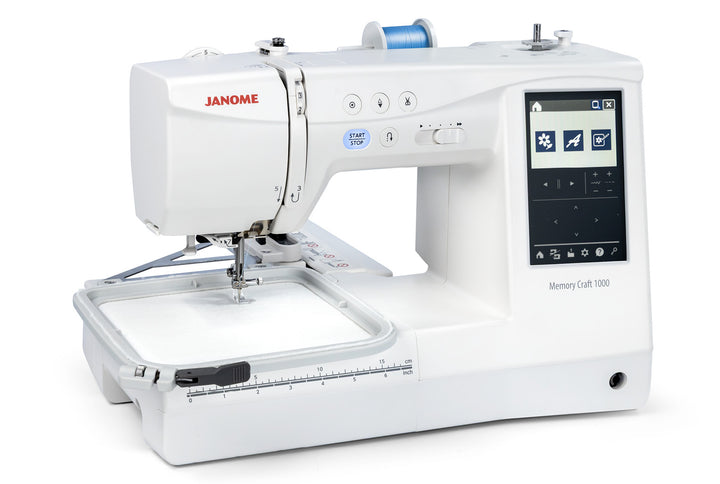 Janome MC1000 - Sewing Machine and Embroidery Combo