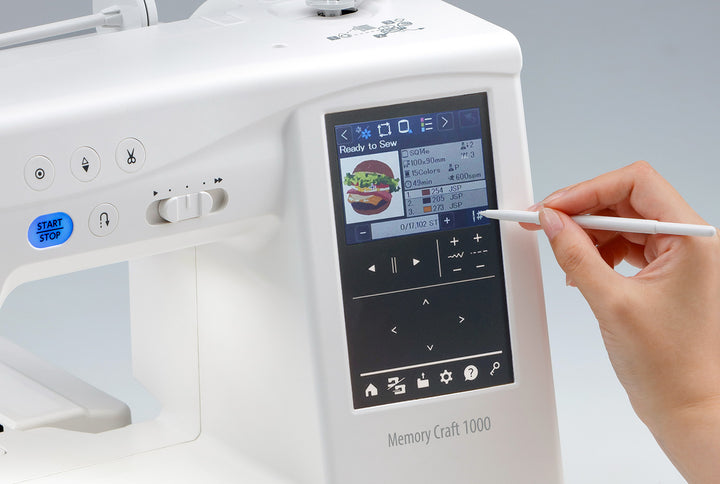 Janome MC1000 - Sewing Machine and Embroidery Combo