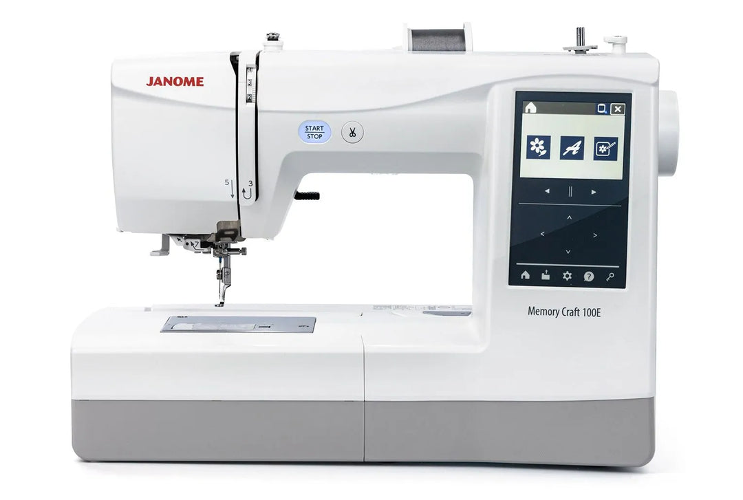 Janome MC100E - Machine Embroidery