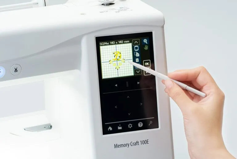 Janome MC100E - Machine Embroidery