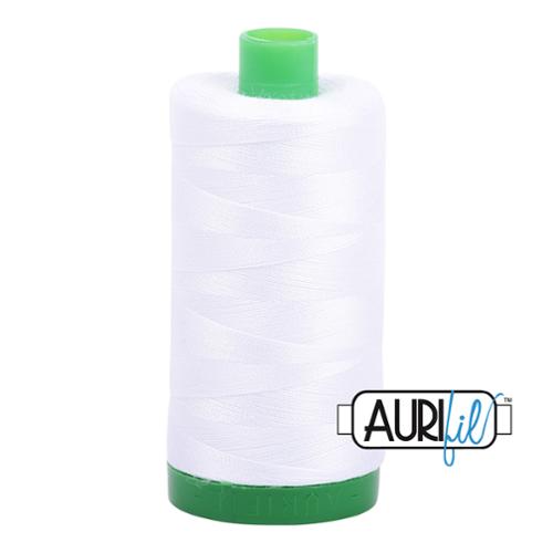 #2024 White Aurifil Cotton Thread