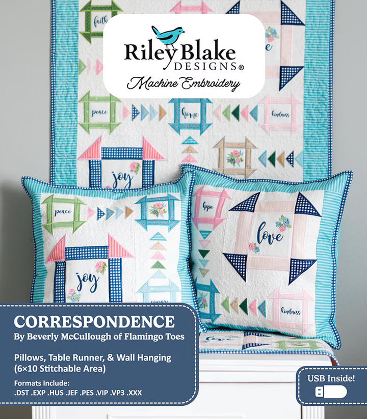 Machine Embroidery Correspondence Projects