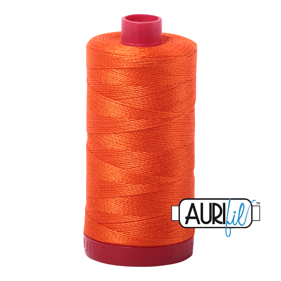 #1104 Neon Orange Aurifil Cotton Thread