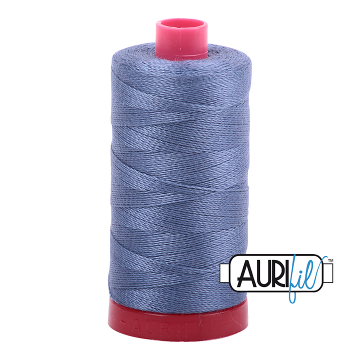 #1248 Dark Gray Blue Aurifil Cotton Thread