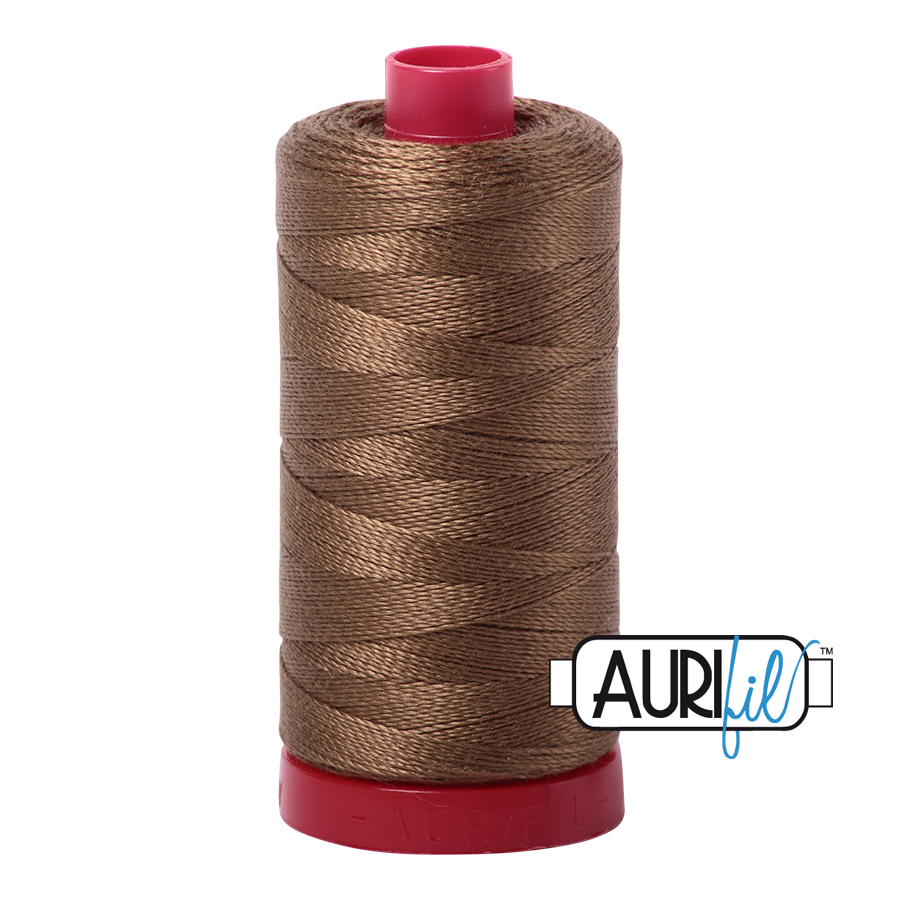 #1318 Dark Sandstone Aurifil Cotton Thread