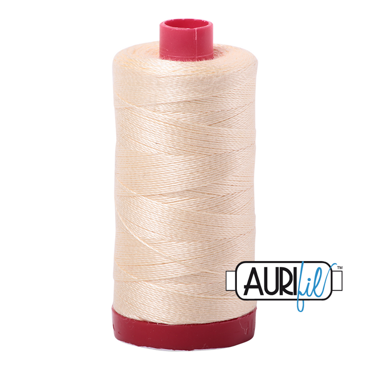 #2123 Butter Aurifil Cotton Thread