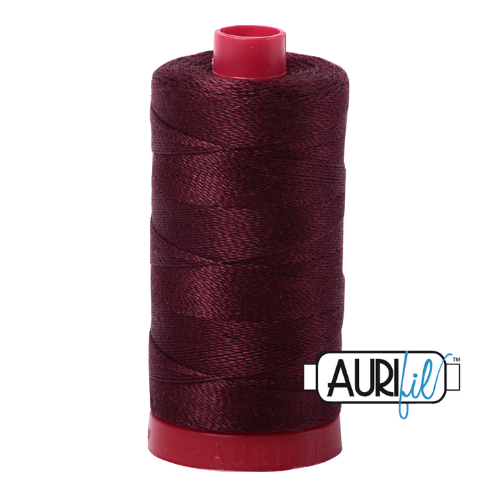 #2468 Dark Wine Aurifil Cotton Thread