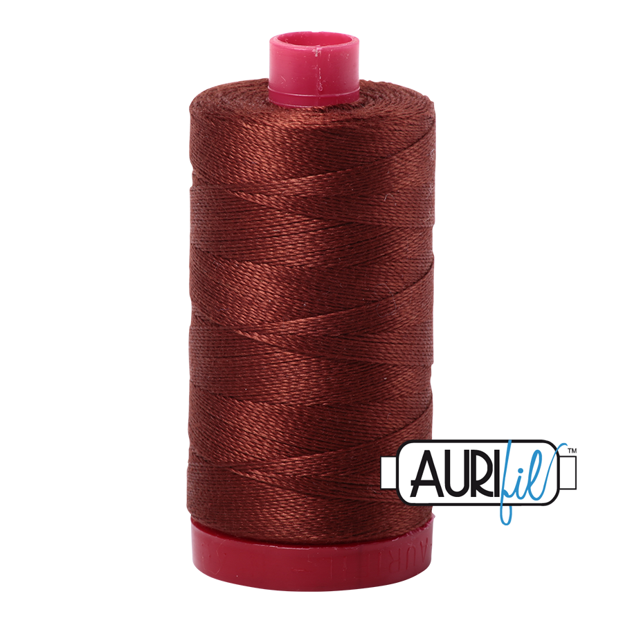 #4012 Copper Brown Aurifil Cotton Thread